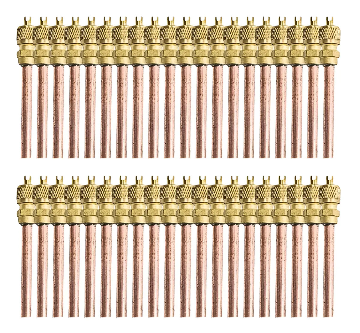 Válvula De Serviço Schrader Cobre 1/4 50mmx0,5mm P/ Refrig