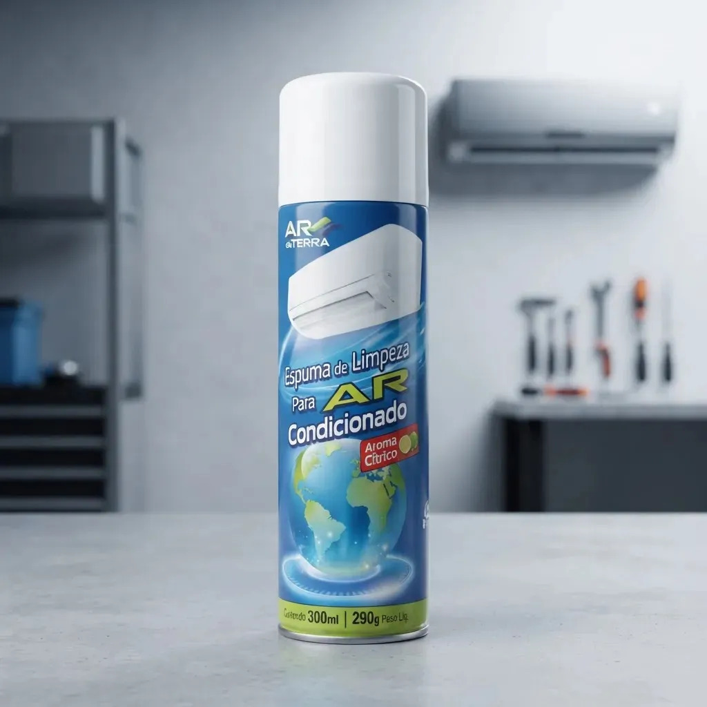 Espuma de Limpeza Ar condicionado Ar Da Terra Citrus Branco