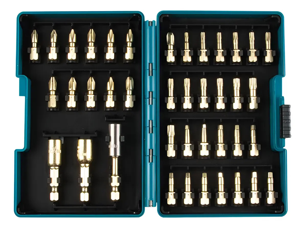 Jogo De Bits/pontas 25mm 40 Peças Impact Gold Makita B-69543
