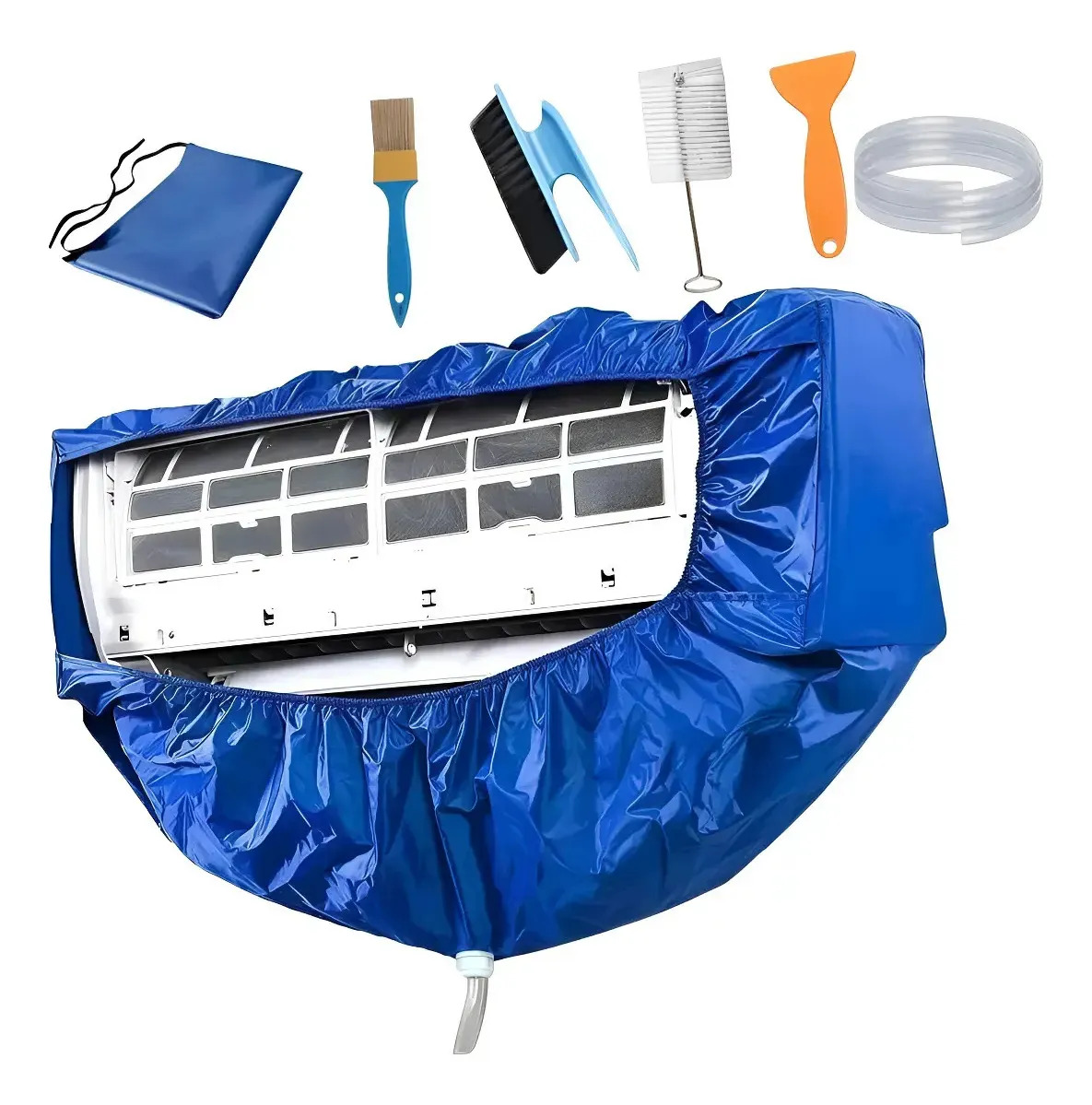 Bolsa Coletora Split Limpeza Ar Condicionado 106cm/130cm 2-3p(130cm)
