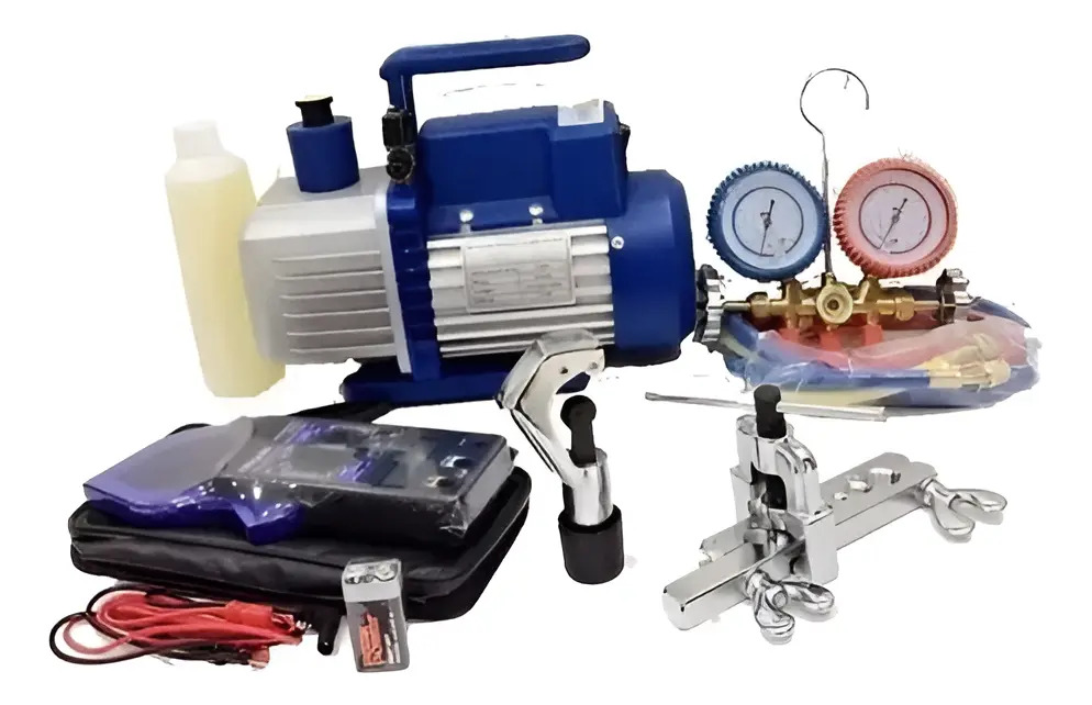 Kit Básico P Refrigeração E Ar Condicionado : Bomba De Vácuo