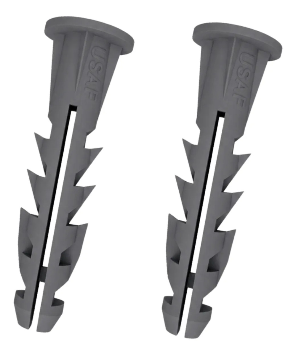 Bucha 10 Mm Com Aba Anel Fixação Resistente Kit 500 Unidades