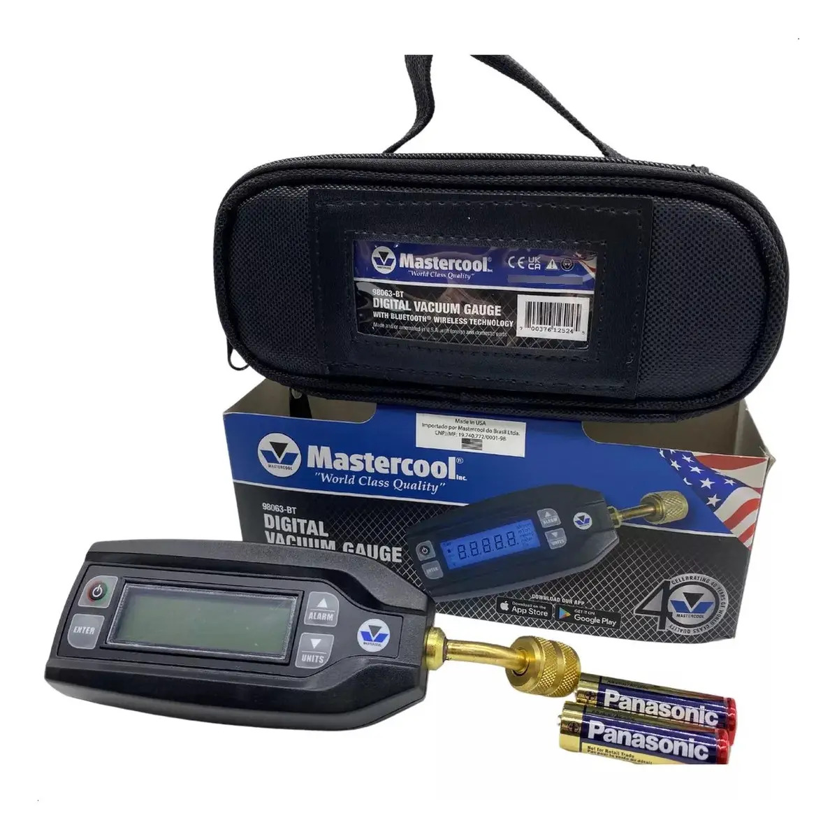 Vacuômetro Digital Bluetooth Wireless Mastercool 98063