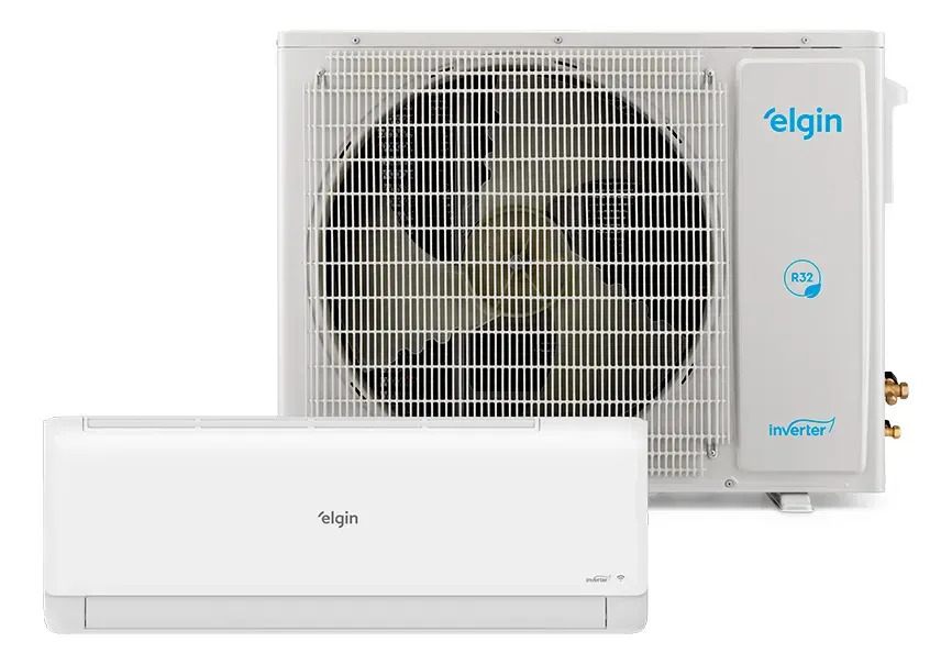 Ar-condicionado 9k Elgin Inverter Iii R-32 Quente Frio 220v Branco