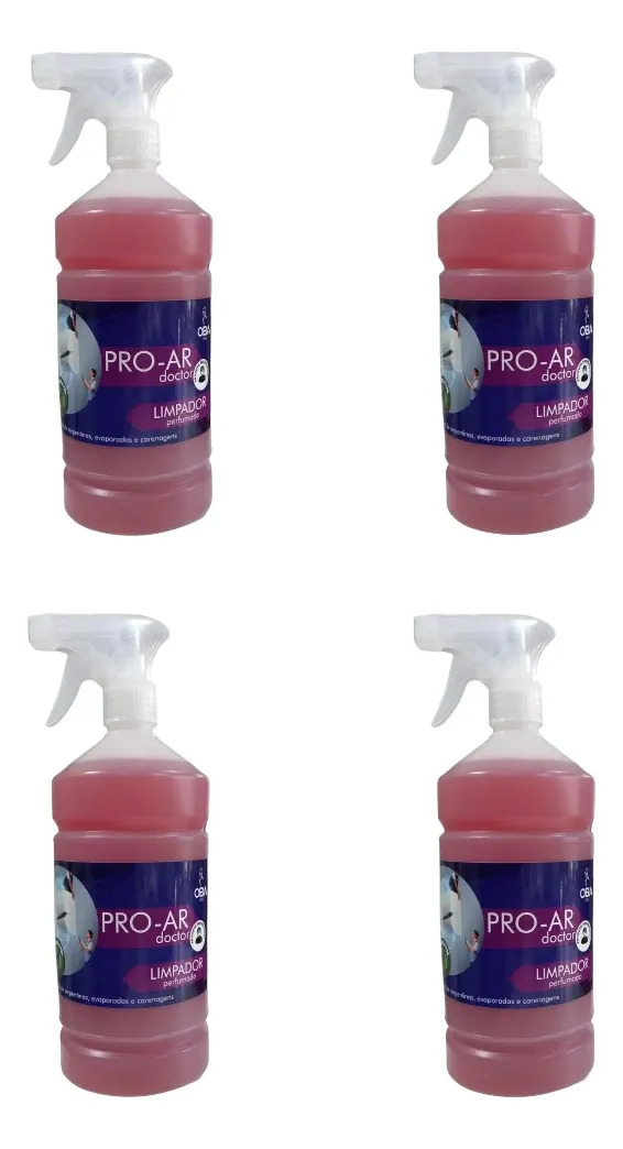 04 Un Limpador Higienizador Ar Condicionado Proar Doctor 1l