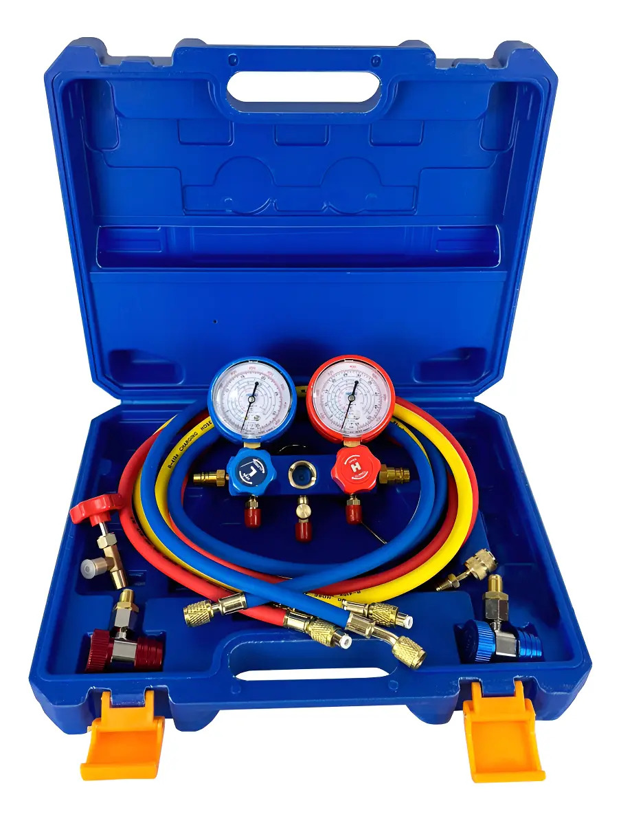 Manifold Analógico Hiatsu Para Fluido R32 R410 R134 R404