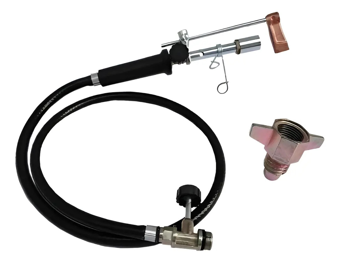 Maçarico Machadinha Solda Glp + Adaptador P13 Botijão 13kg