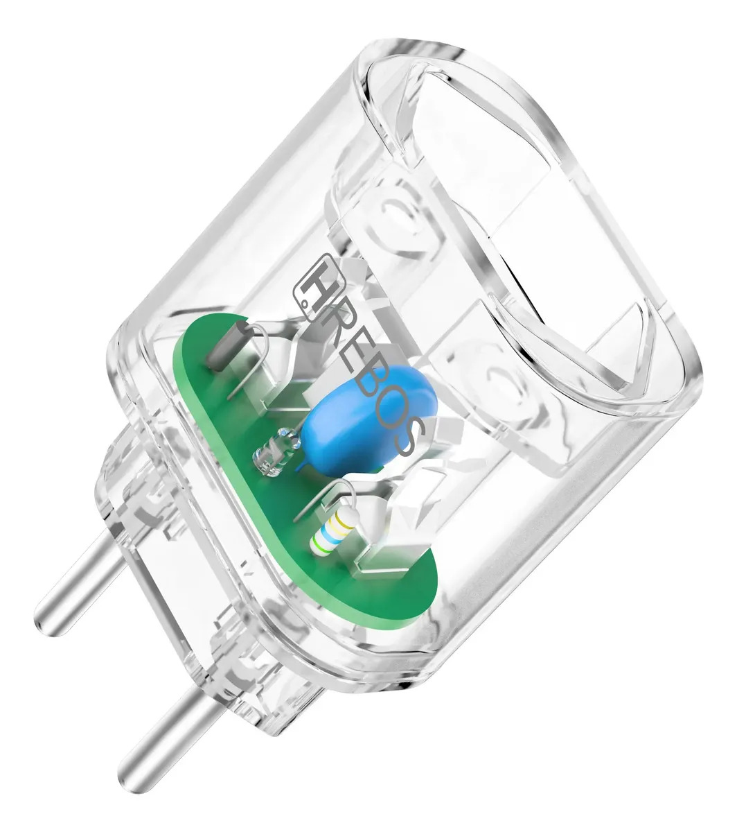 Protetor De Surto Dps 2 Pinos 10a Hrebos Anti Raio Bivolt