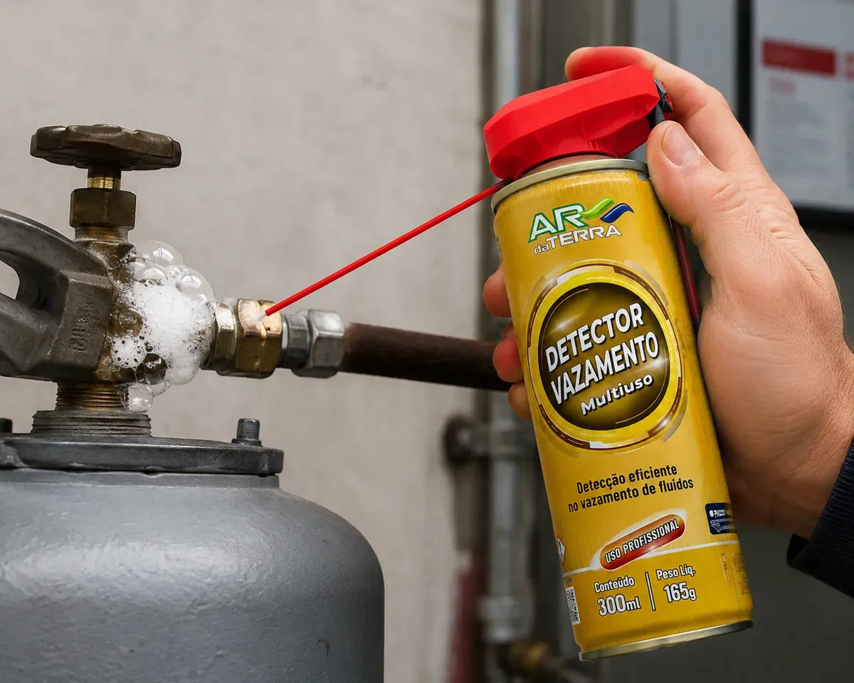 Splay Detector Vazamento Multiuso Ar Da Terra Dourado-escuro