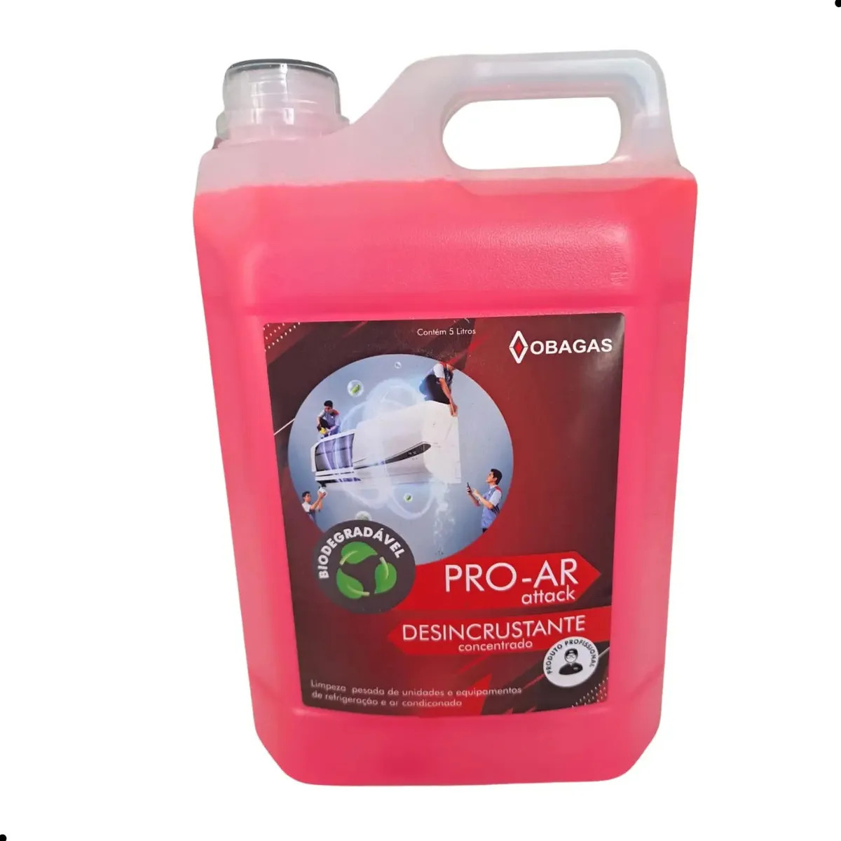 Desincrustante Pro Ar Attack Limpeza Ar Condicionado 5l