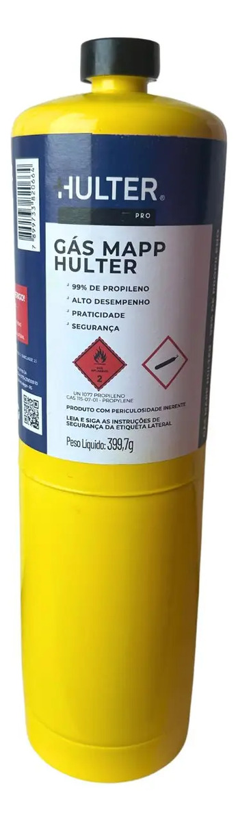 Refil Tubo Tocha Map 400g Potente Refil Para Maçarico Novo