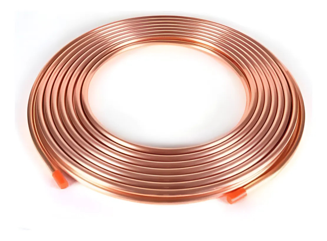 Tubo Cobre 1/2 Panqueca Refrigeração Ar Condicionado - 15mt