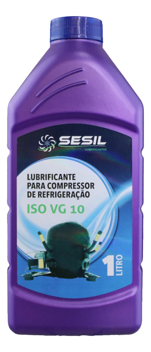 Oleo Vg10 Para Compressores Embraco R134 R600 R22 R290 Sesil