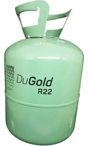 Gás Fluído Refrigerante R-22 Botija 13,6kg Dugold Não Inflamável