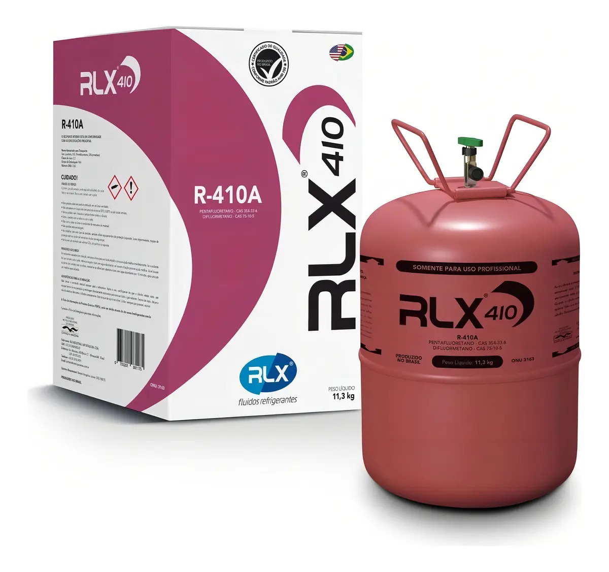 Gás Refrigerante R410a Dugold 11,3kg para Ar Condicionado Split