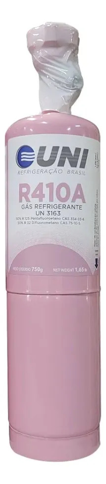 Refil R410 750g Válvula Ar Condicionado Split Inverter