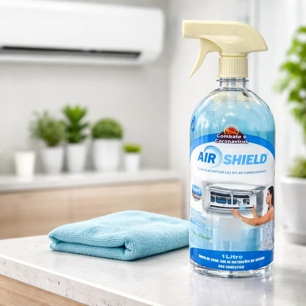 Air Shield Higienizador Ar Condicionado Limpeza Split 1l