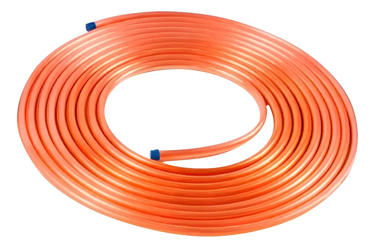Tubo Cano De Cobre Flexível Panqueca 3/8 - 15 Metros