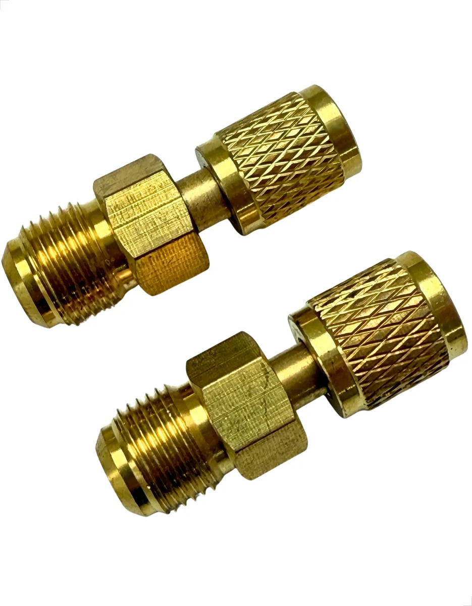 Kit Adaptador Mangueira Vacuo Refrigeração 3/8x1/4 3/8x5/16