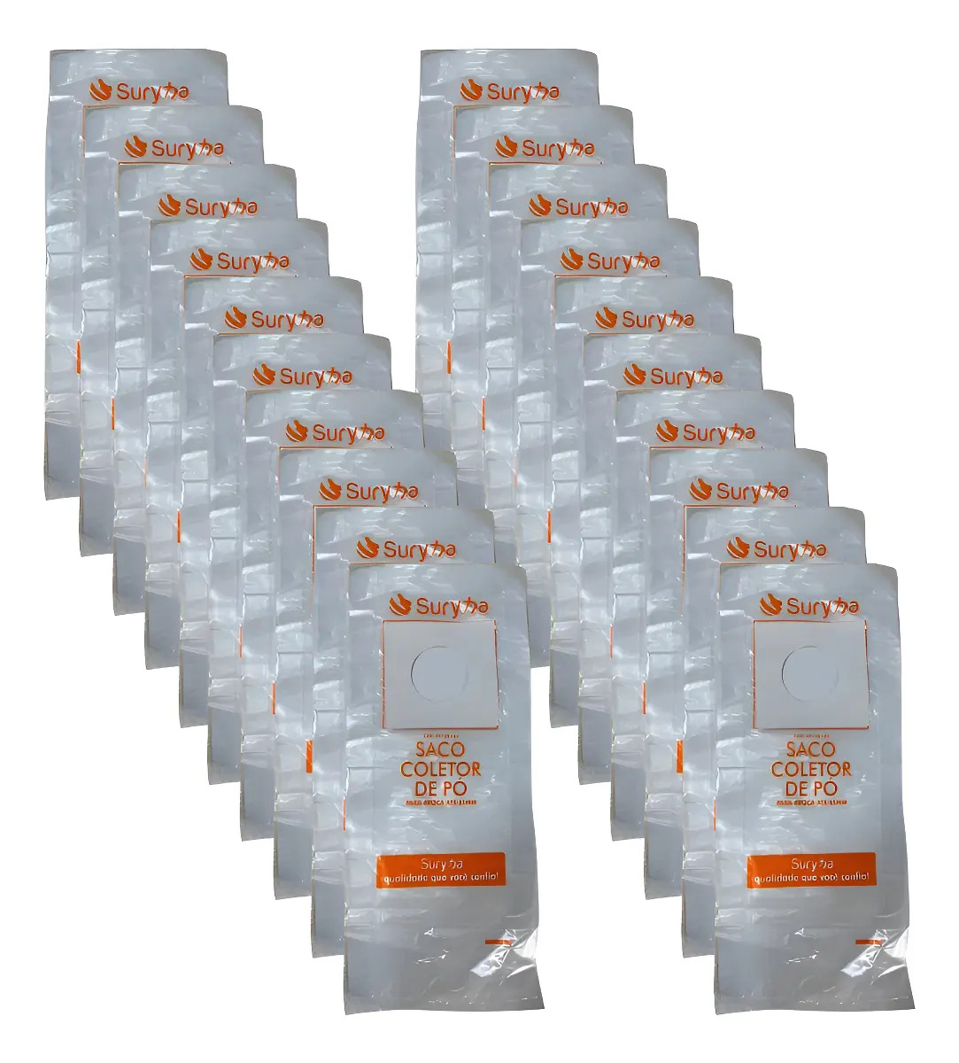 Kit 20 Sacos Coletores Limpeza De Pó Para Broca Até 65mm