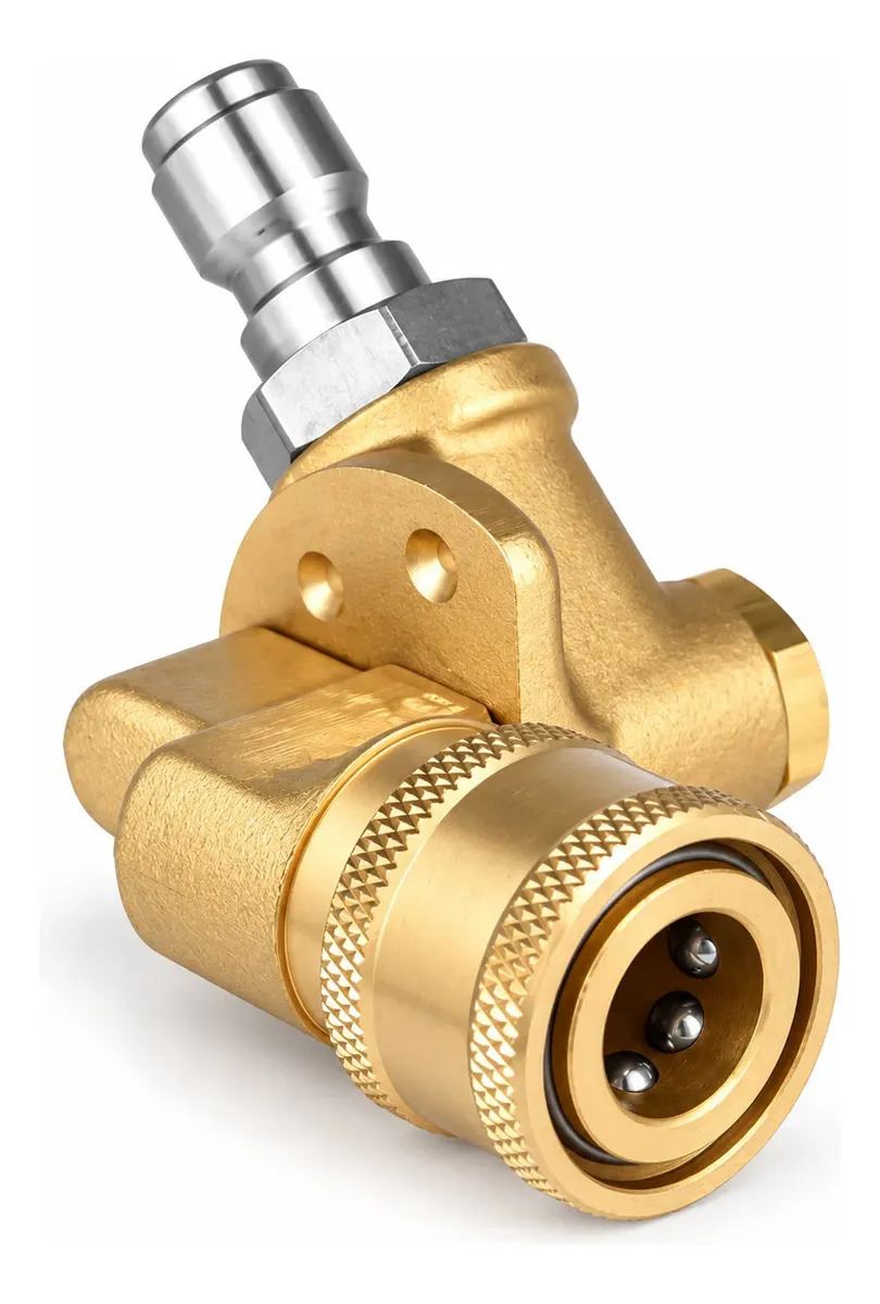 Adaptador Conector Engate Rápido 1/4 Giratório 180° Lavadora