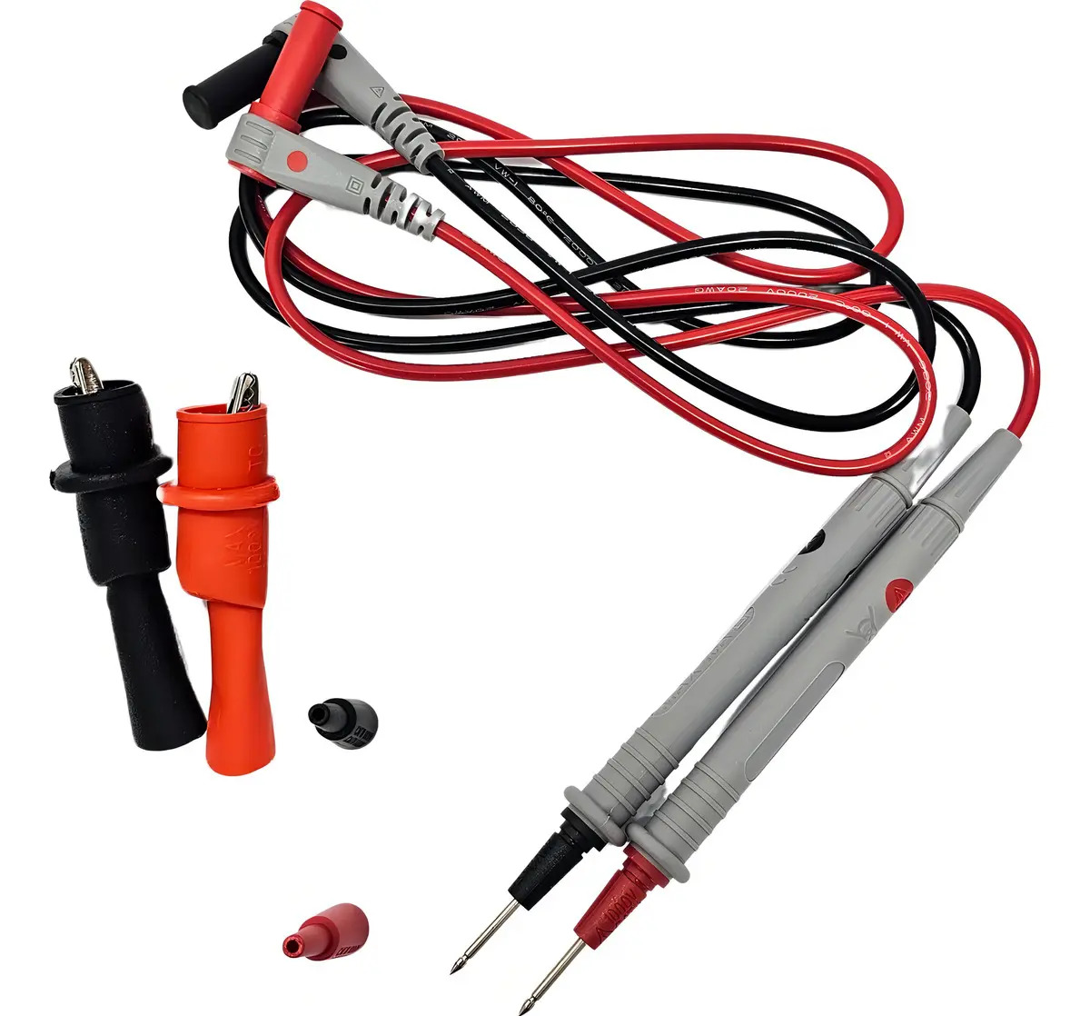 Ponta De Prova Multímetro Minipa MTL-18 Garra Jacaré 1000V 10A Silicone
