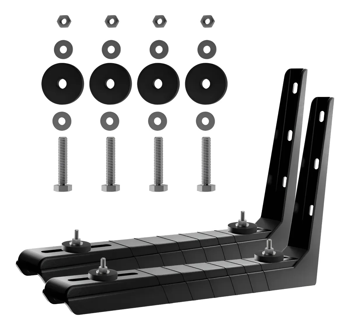 1par Suporte Split 500mm Pa66 Ar Condicionado Profiplast