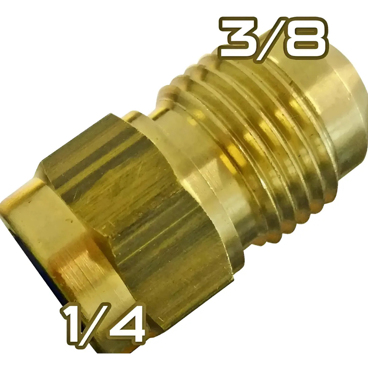 Adaptador 1/4 X 3/8 Para Mangueira De Virtual