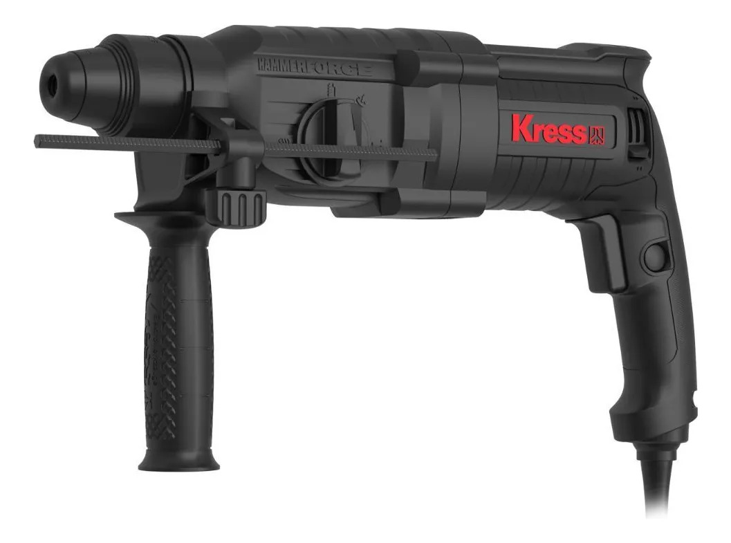 Martelete Perfurador/rompedor 26mm 850w Kh325 Kress Cinza Escuro/preto