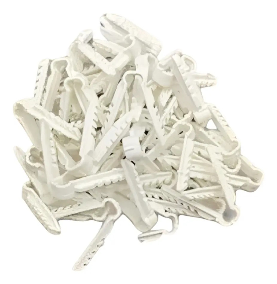 100pcs Fixa Cabo Bucha Clamp Para Fio 4mm Ou 6mm Abracadeira
