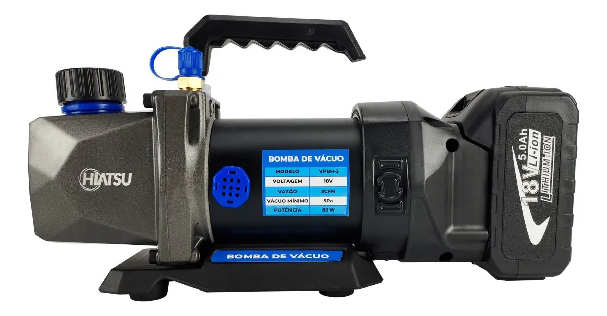 Bomba Vácuo 3cfm Sem Fio Bateria Vpbh-3 R32