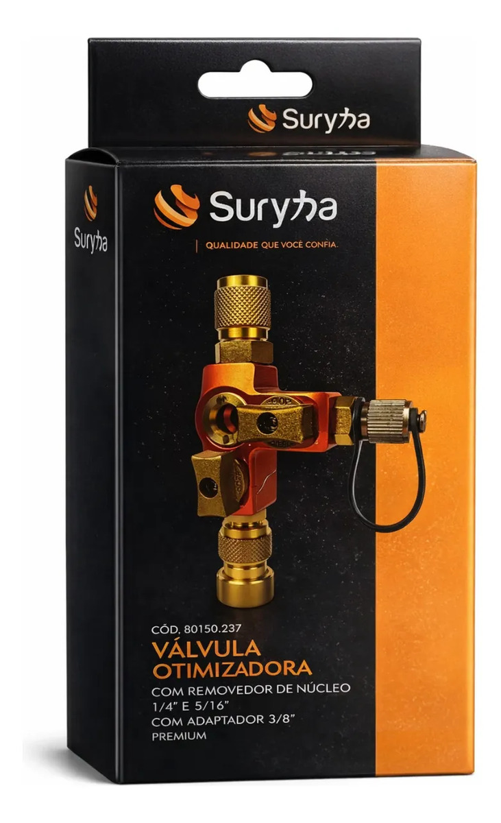 Válvula Otimizador Com Removedor De Núcleo Suryha 80150.237