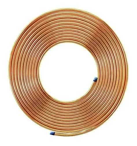 15 Metros Tubo De Cobre 3/8 + 15 Metros Cobre 1/4  Promoção