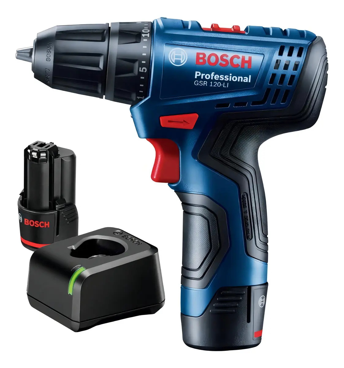Parafusadeira e Furadeira 3/8 a Bateria Bosch GSR 120-Li