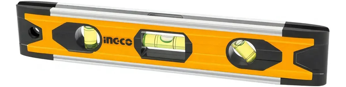 Nível Magnético De Alumínio Torpedo 9 (225mm) Ingco