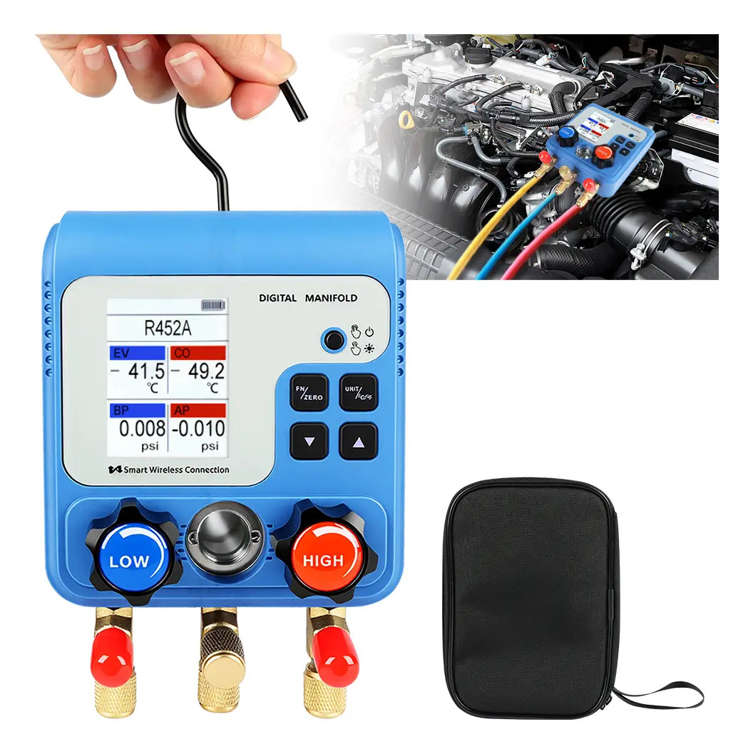 Manifold Digital Smart Sem Mangueiras 92 Tipos De Fluídos
