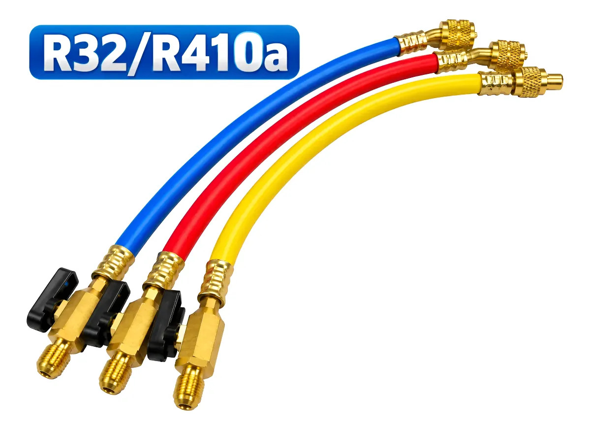Kit (3) Mini Mangueira Registro Bola R32/r410a 30cm - Friven