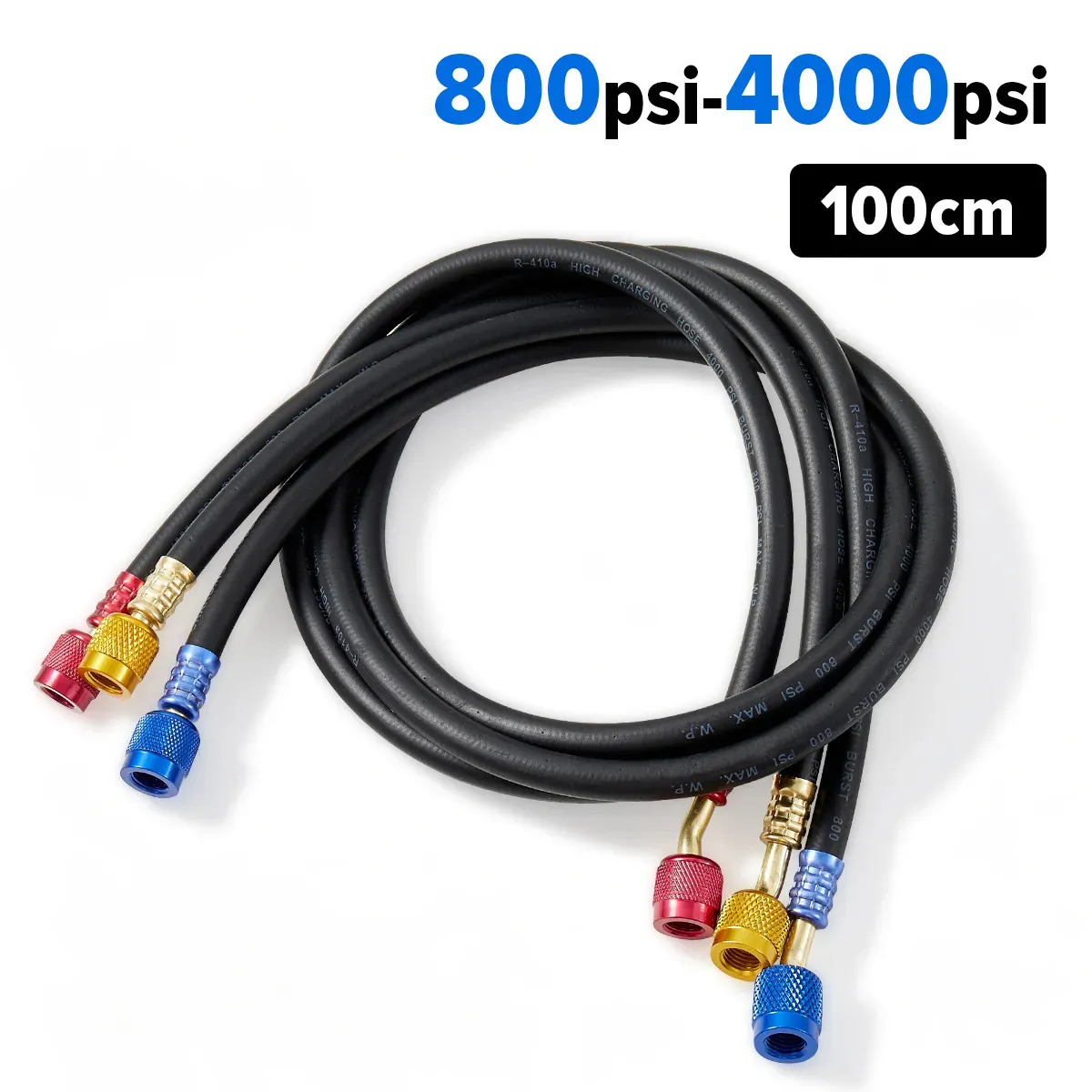 Mangueiras Para Manifold 100cm Joyfox Mangueiras De Ar Condicionado Automotivo Refrigeração R134a R22 R404 800PSI