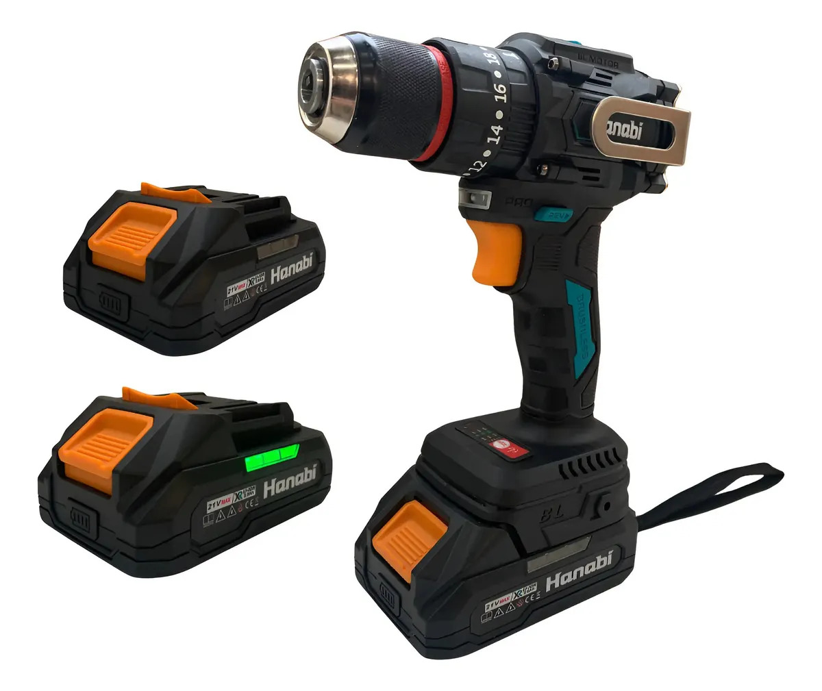 Parafusadeira De Impacto Hanabi A Bateria Brushless