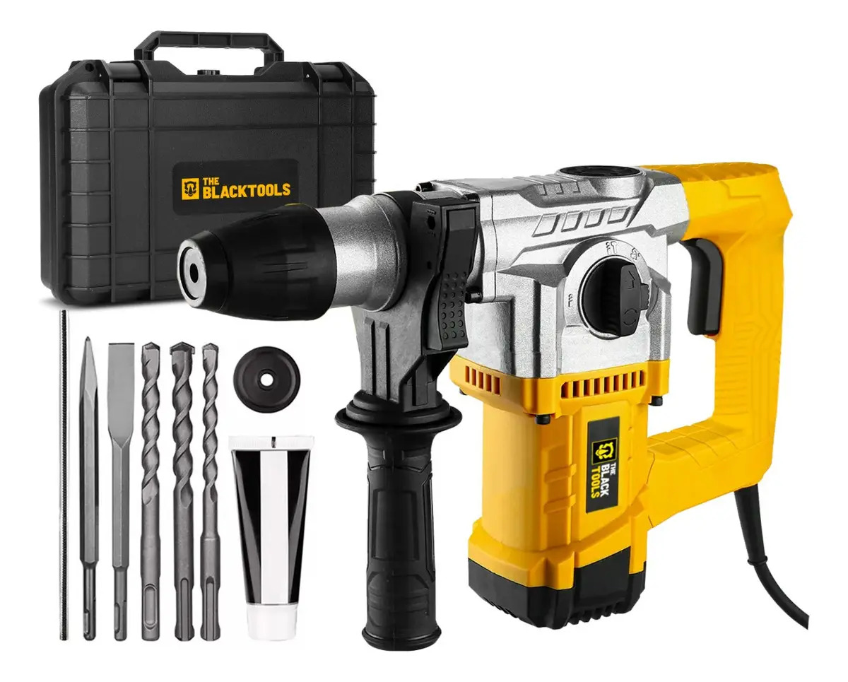 Martelete TRM-2000 The Black Tools 26mm 1100W SDS Plus 4J