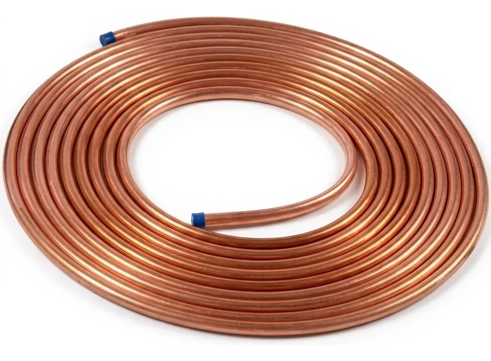 Tubo De Cobre Flexível 3/8 9,52mm Panqueca Com 15 Metros