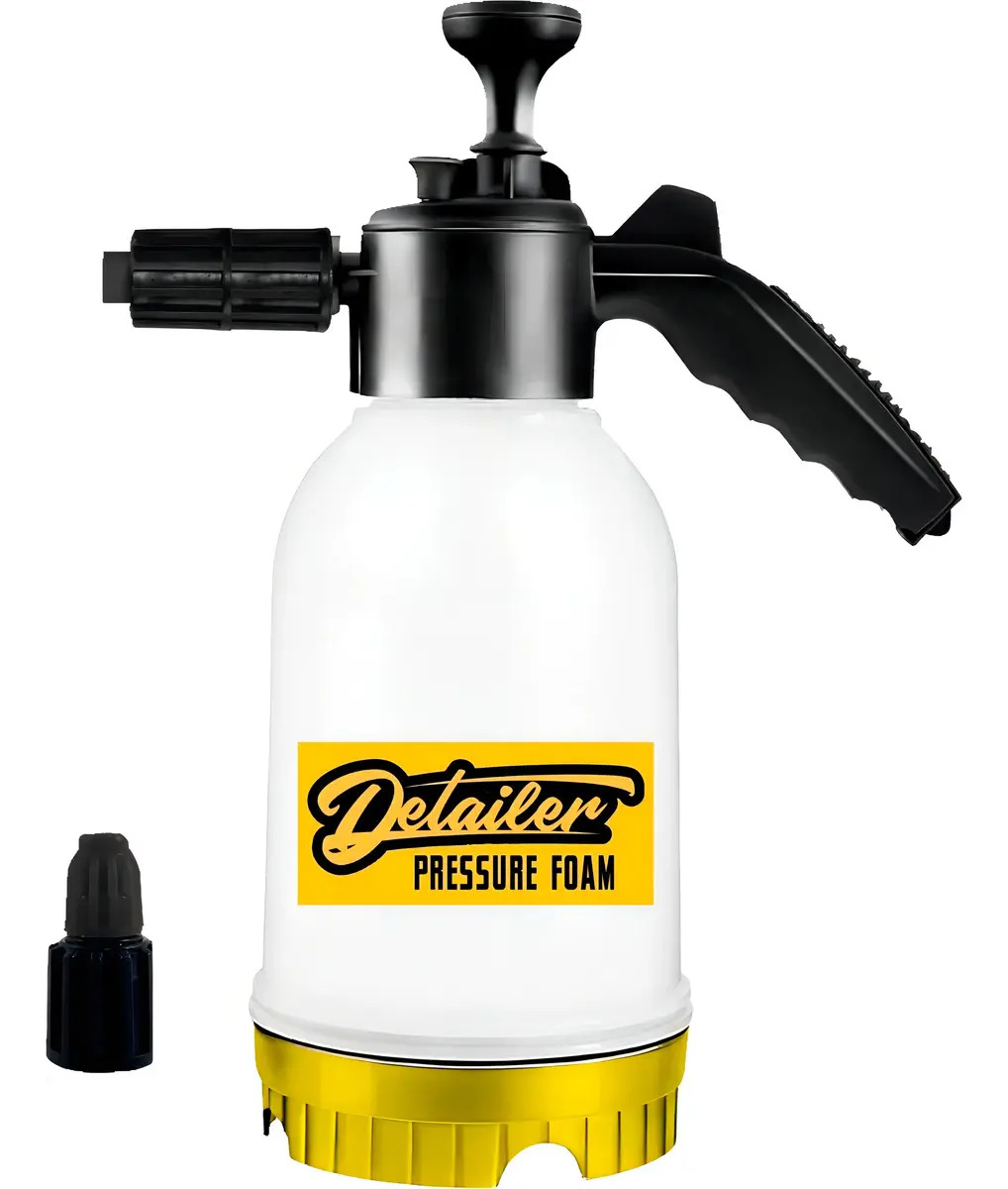 Pulverizador de Espuma Manual Detailer 2L Amarelo com Bico Snow Foam