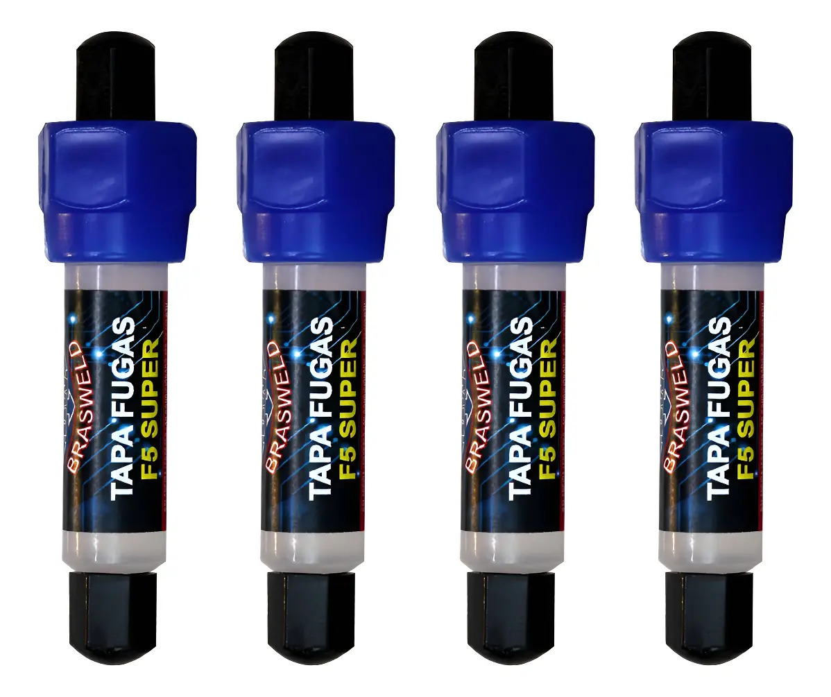 Kit 4 Tapa Fugas F5 Super 8ml Elimina Vazamentos