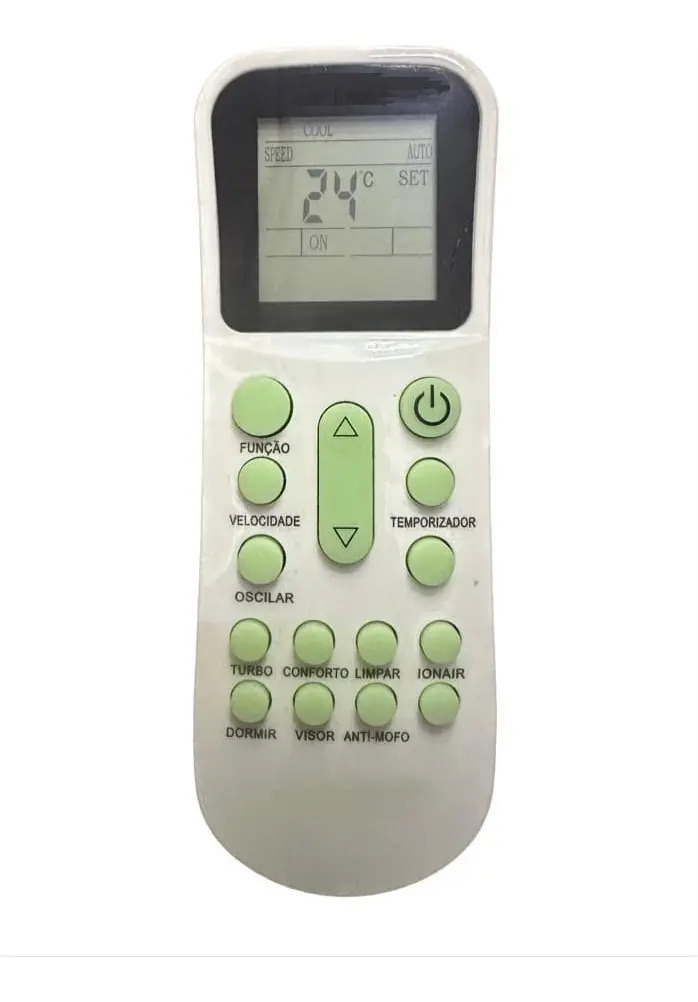 Controle Remoto Ar Condicionado Compatível Elgin YKR-K/001E