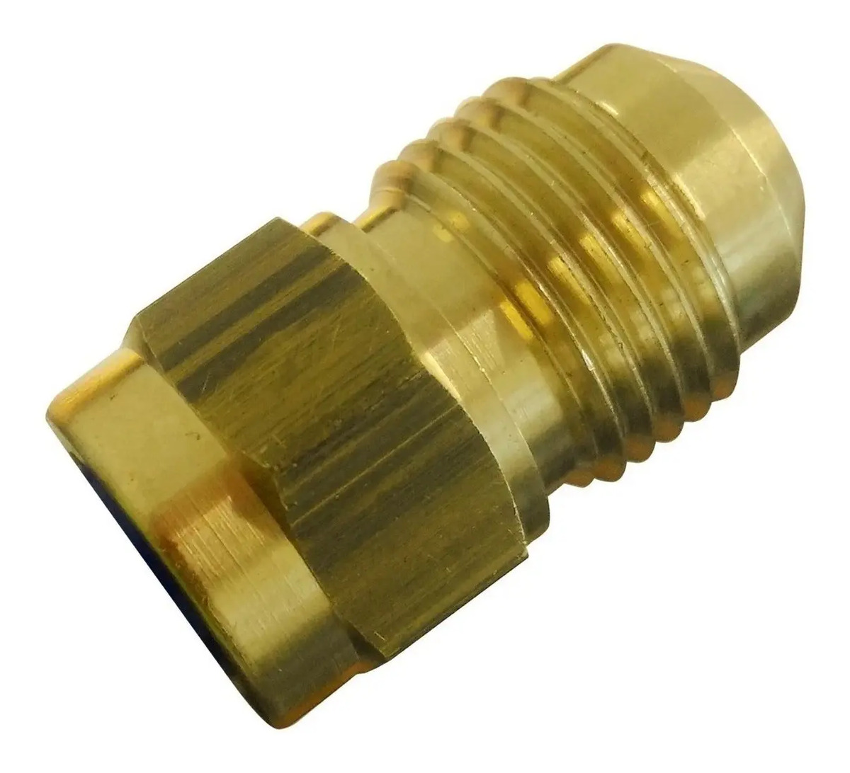 União Redução Conexão Latão 3/8 M x 1/4 F Refrigeração