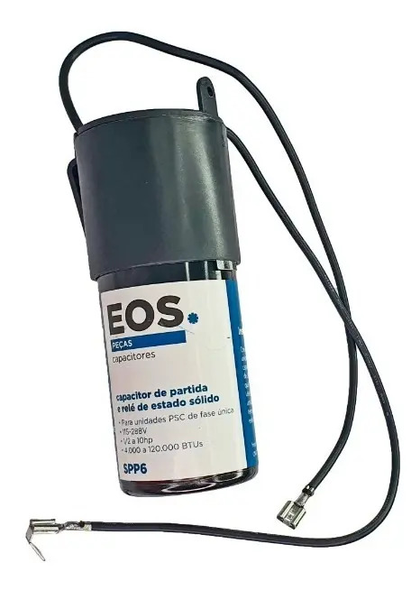Kit Start Capacitor de Partida para Compressor Ar Split