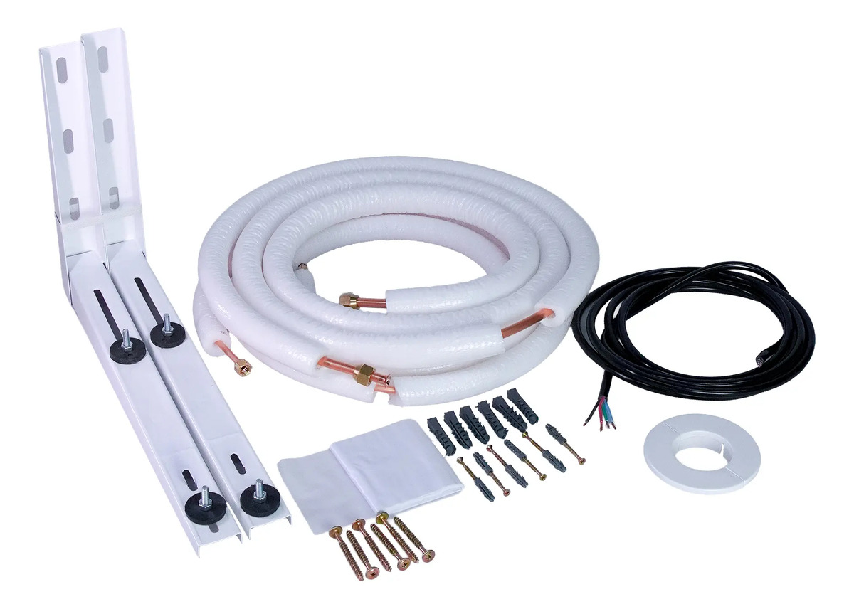 Kit Instalação Ar Condicionado Inverter 9/12000 BTUs 3 Metros