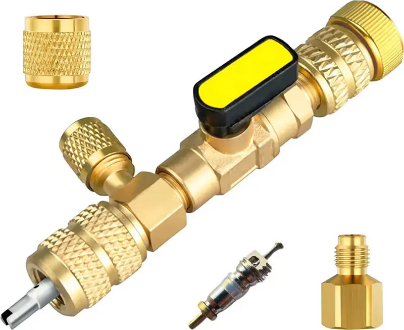 Kit Extrator e Instalador de Válvula Schrader Ar Condicionado
