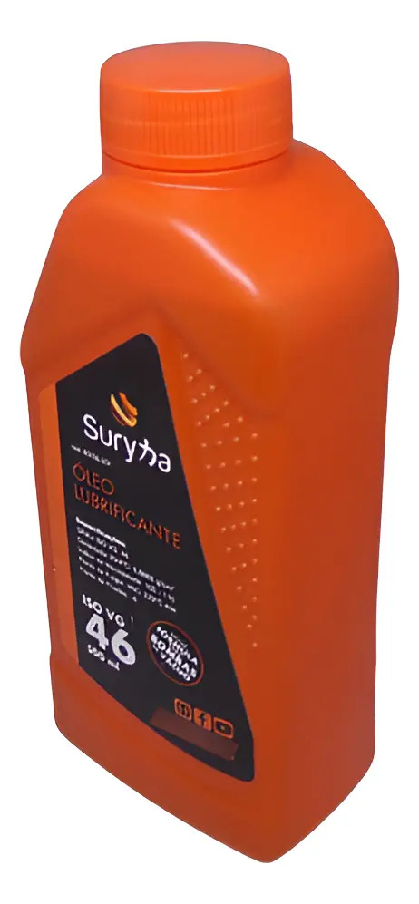 Óleo Lubrificante Bomba de Vácuo Palheta 500ml Suryha ISO VG 46