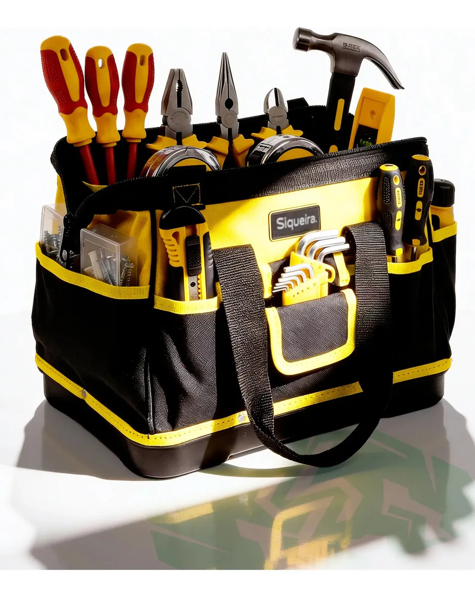 Bolsa de Lona 14" para Ferramentas Profissional S. Siqueira